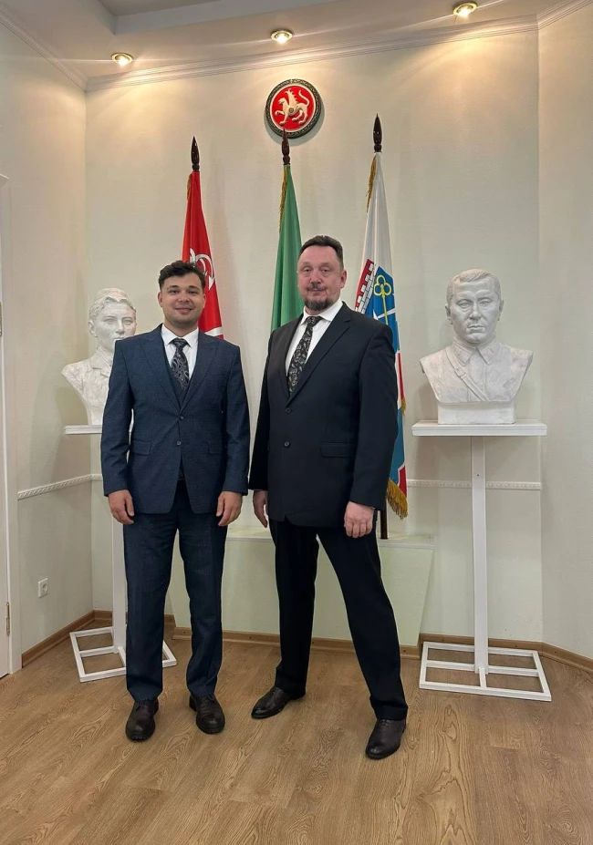 Тахир Валиуллин и Константин Строшков